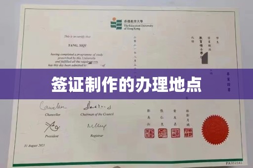 田林签证制作的办理地点