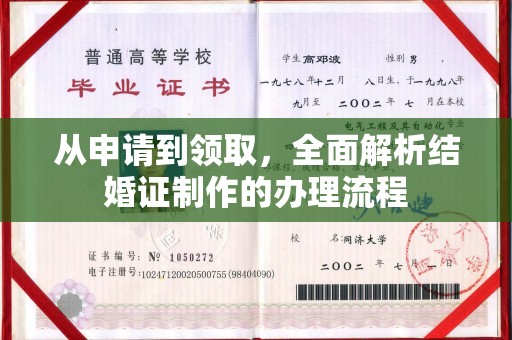 田林从申请到领取，全面解析结婚证制作的办理流程