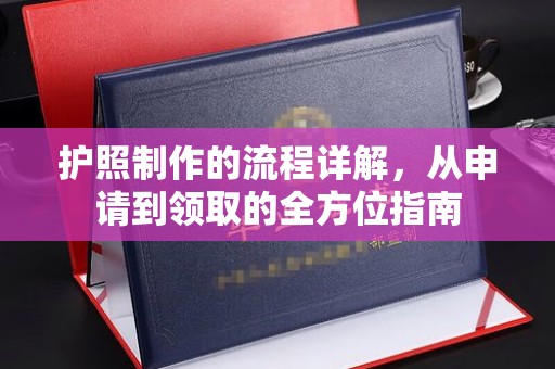 田林护照制作的流程详解，从申请到领取的全方位指南
